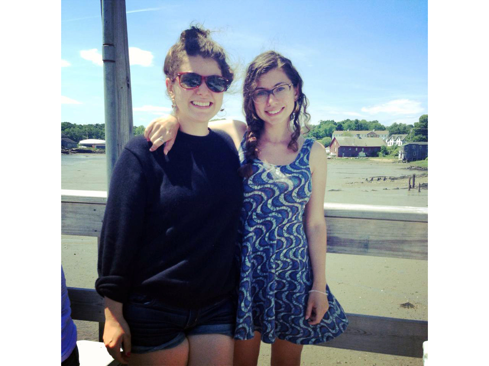 Emalie and Sara